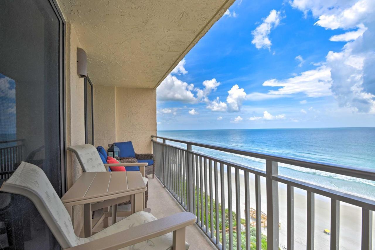Beachfront Resort Condo With Panoramic Ocean Views! New Smyrna Beach Exterior foto