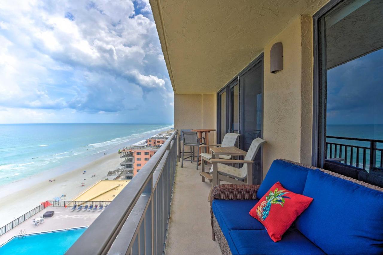 Beachfront Resort Condo With Panoramic Ocean Views! New Smyrna Beach Exterior foto